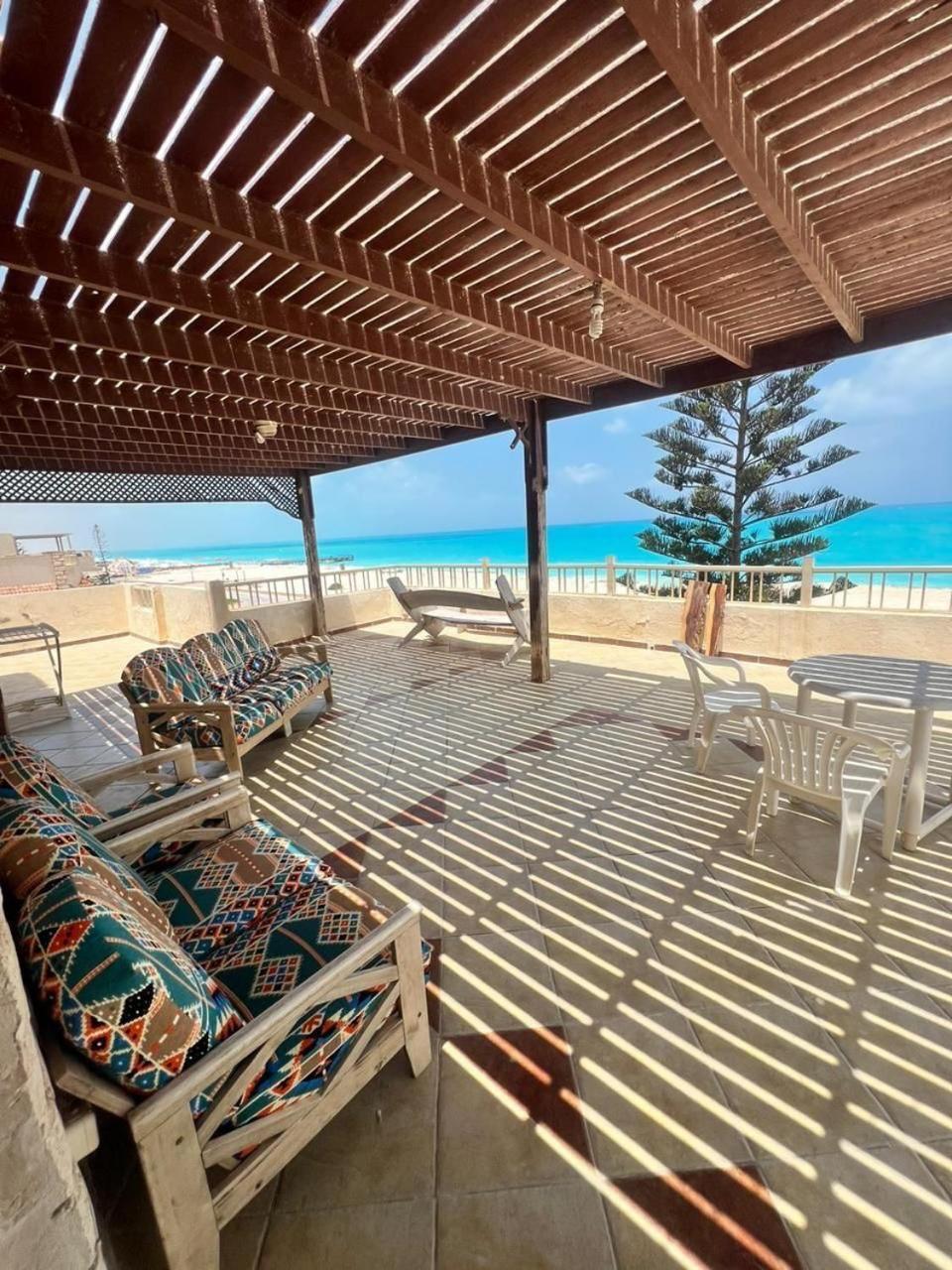 Beachfront Chalet In Green Beach, North Coast Villa Ел Аламейн Екстериор снимка